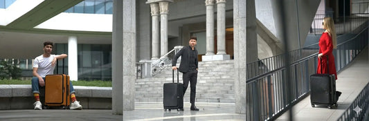 Case Valker EVE2 luggage and bags with Model Display