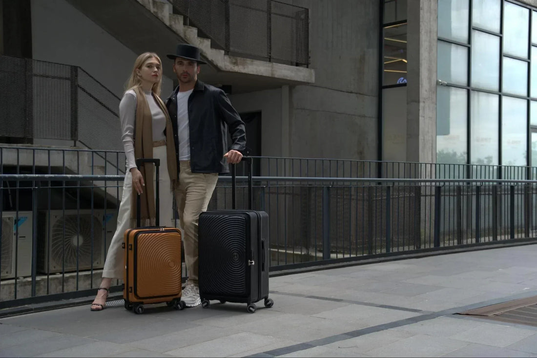 Two Model with Case Valker EVE2 Series Luggage Bag