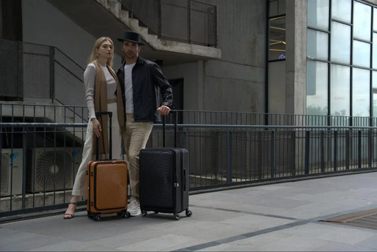 Two Model with Case Valker EVE2 Series Luggage Bag