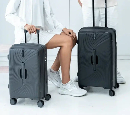 Two model with Case Valker TUNA Series Luggage Bag